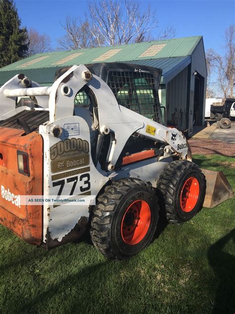 1997 bobcat 773 skid steer specs|bobcat 773 years made.